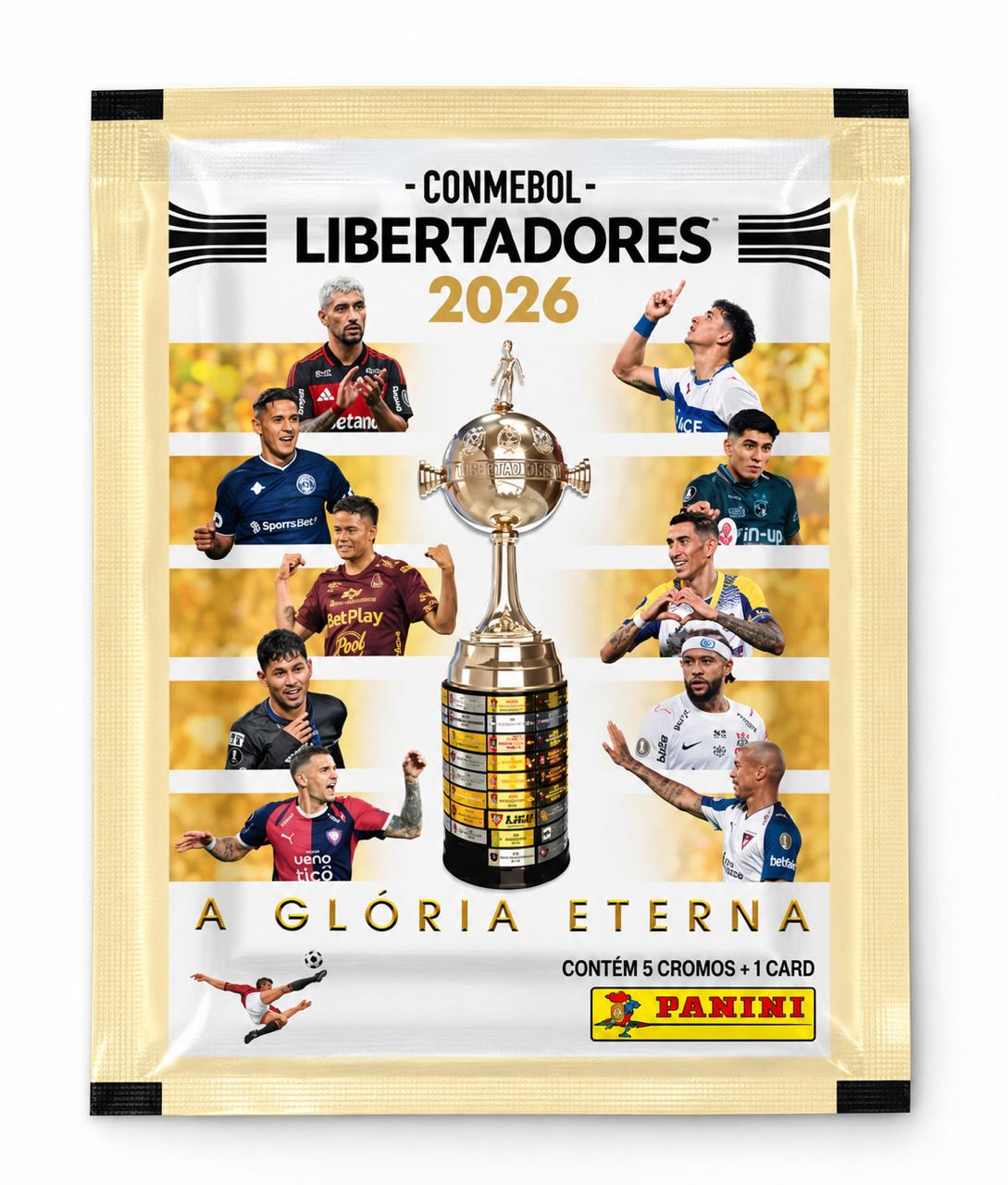 Pacotinho Conmebol Libertadores 2026 Lacrado